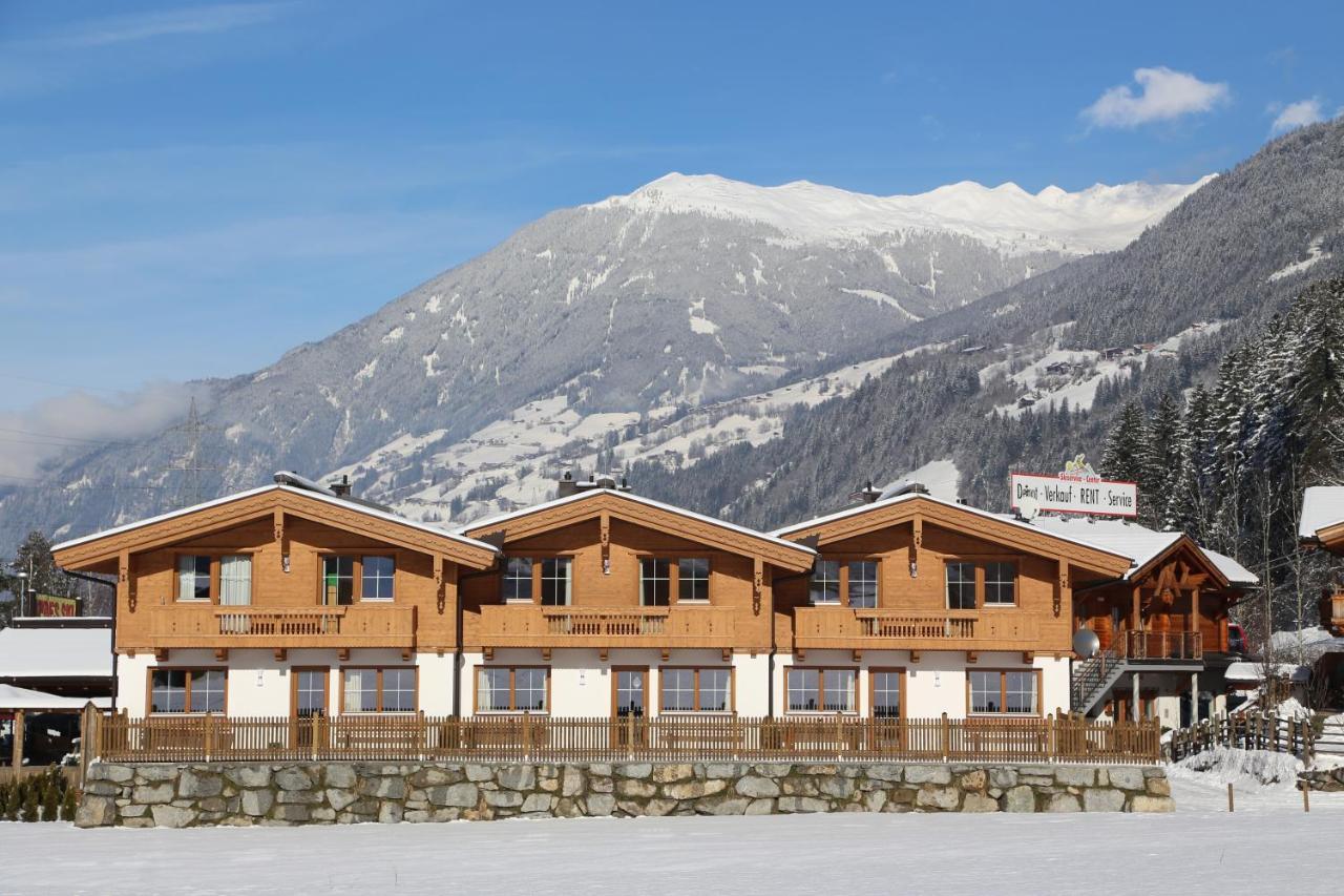 Chalets Hotter - Ferienhaus Mit E-Ladestation Zell am Ziller Extérieur photo